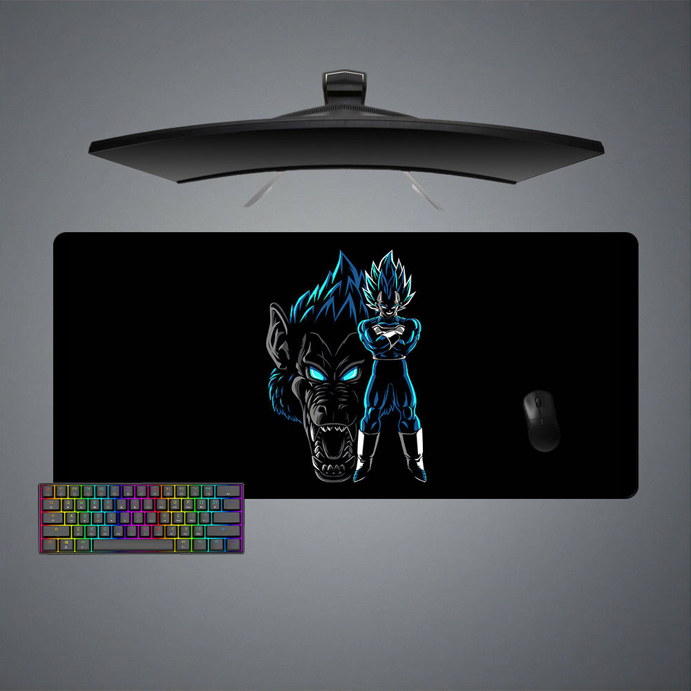 Allleftout Dbz Great Ape Vegeta Design M-Xxl Size Gaming Mouse Pad, Computer Desk Mat
