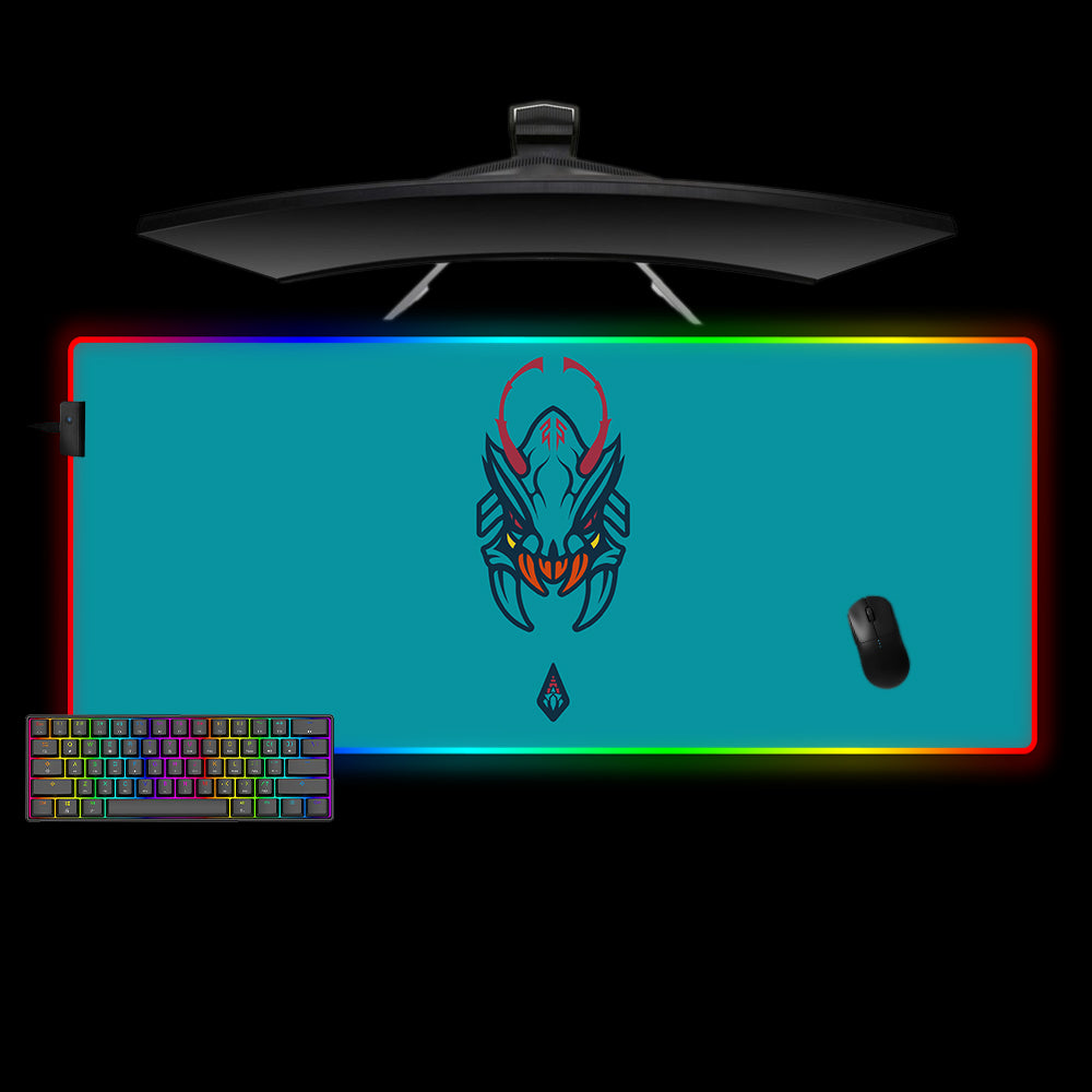 Allleftout Dota 2 Weaver Logo Design M-Xxl Size Rgb Gaming Mouse Pad, Computer Desk Mat