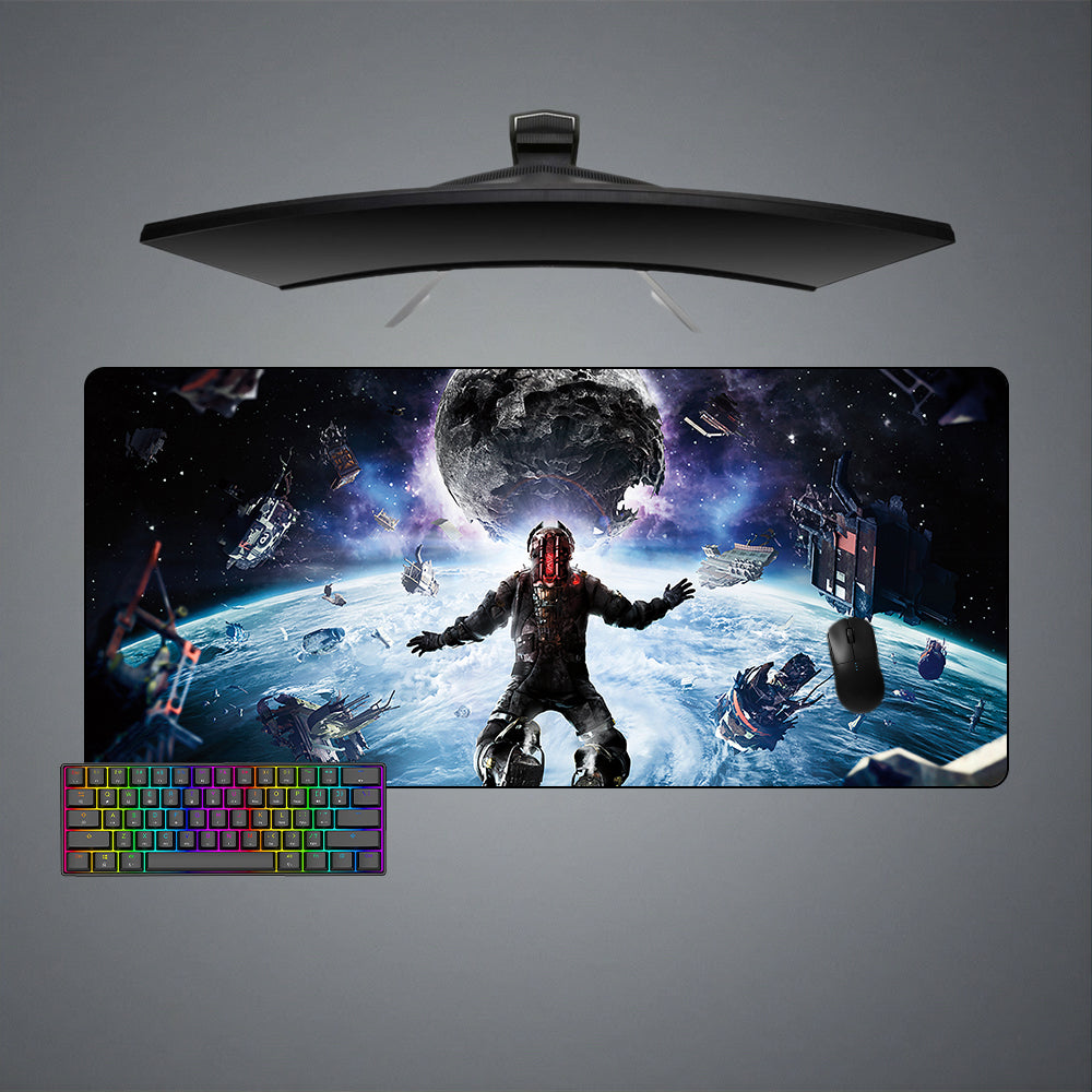 Allleftout Dead Space Design M-Xxl Size Gaming Mouse Pad, Computer Desk Mat