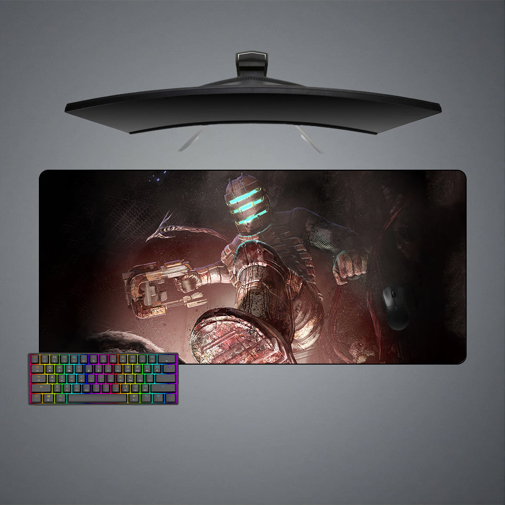 Allleftout Dead Space Stomp Design M-Xxl Size Gaming Mouse Pad, Computer Desk Mat