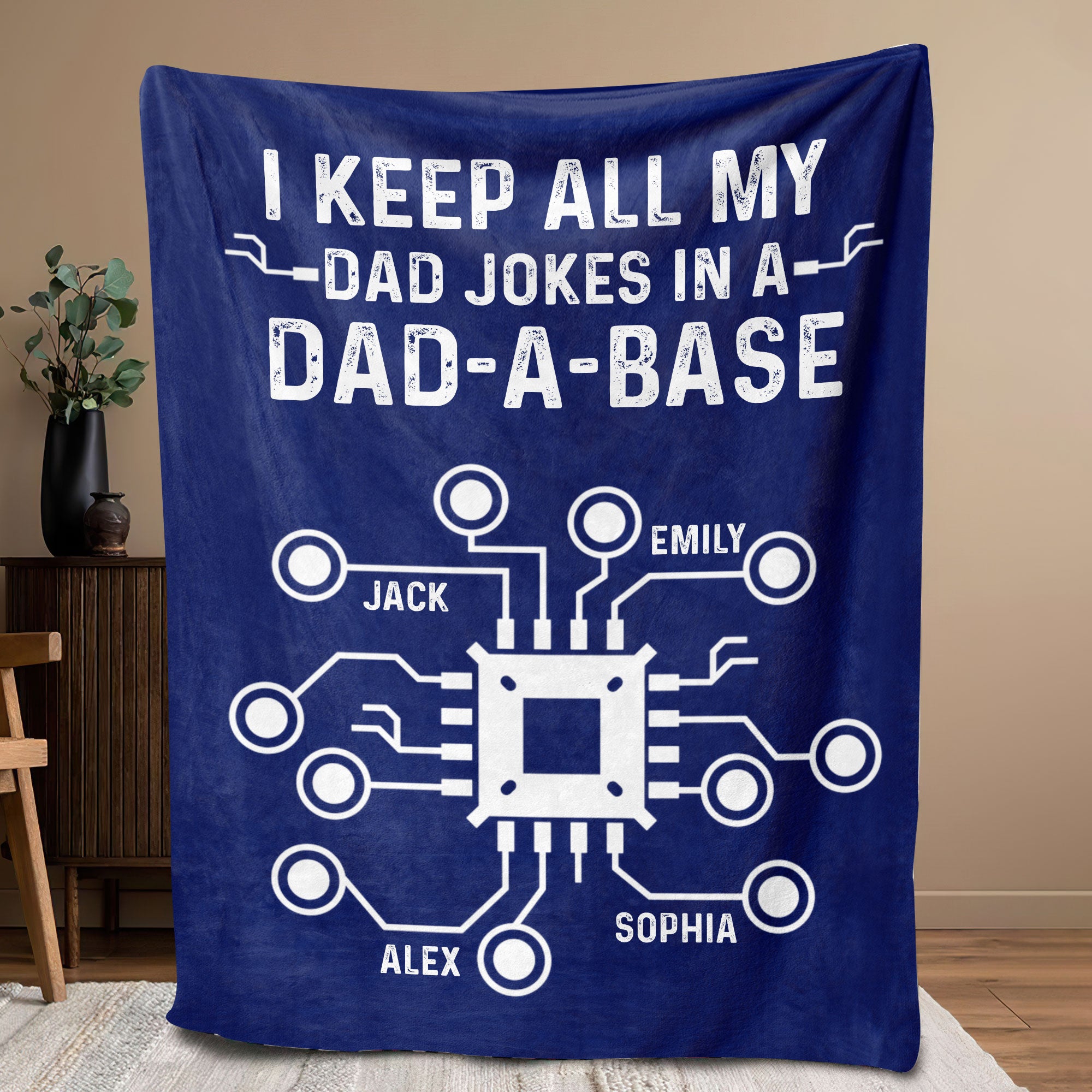 Petmytshirt Dad Jokes Blanket Dad A Base Blanket Sherpa Fleece Throw Blanket