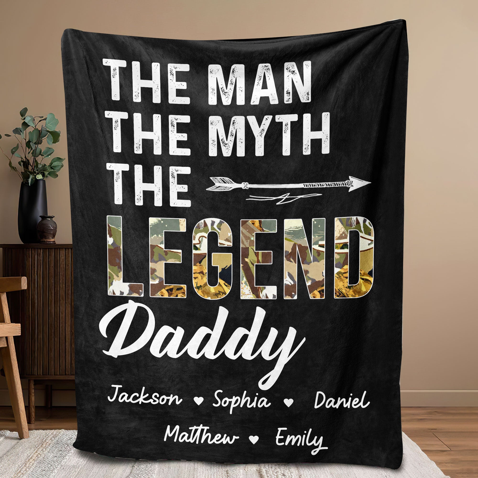 Petmytshirt Dad Blanket Custom Soft Cozy Sherpa Fleece Throw Blanket The Man The Myth The Legend
