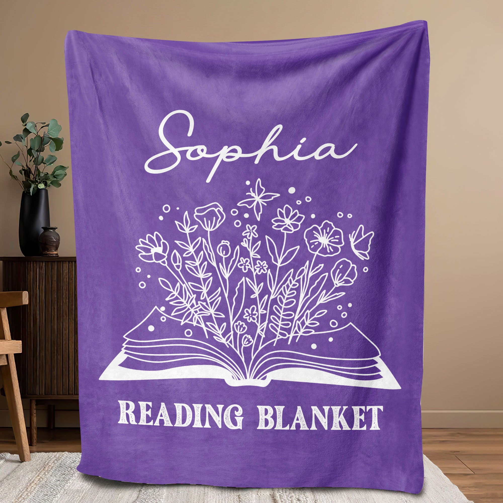 Petmytshirt This Is My Reading Blanket Book Custom Gift for Book Lover Bookworm Nerd Librarian