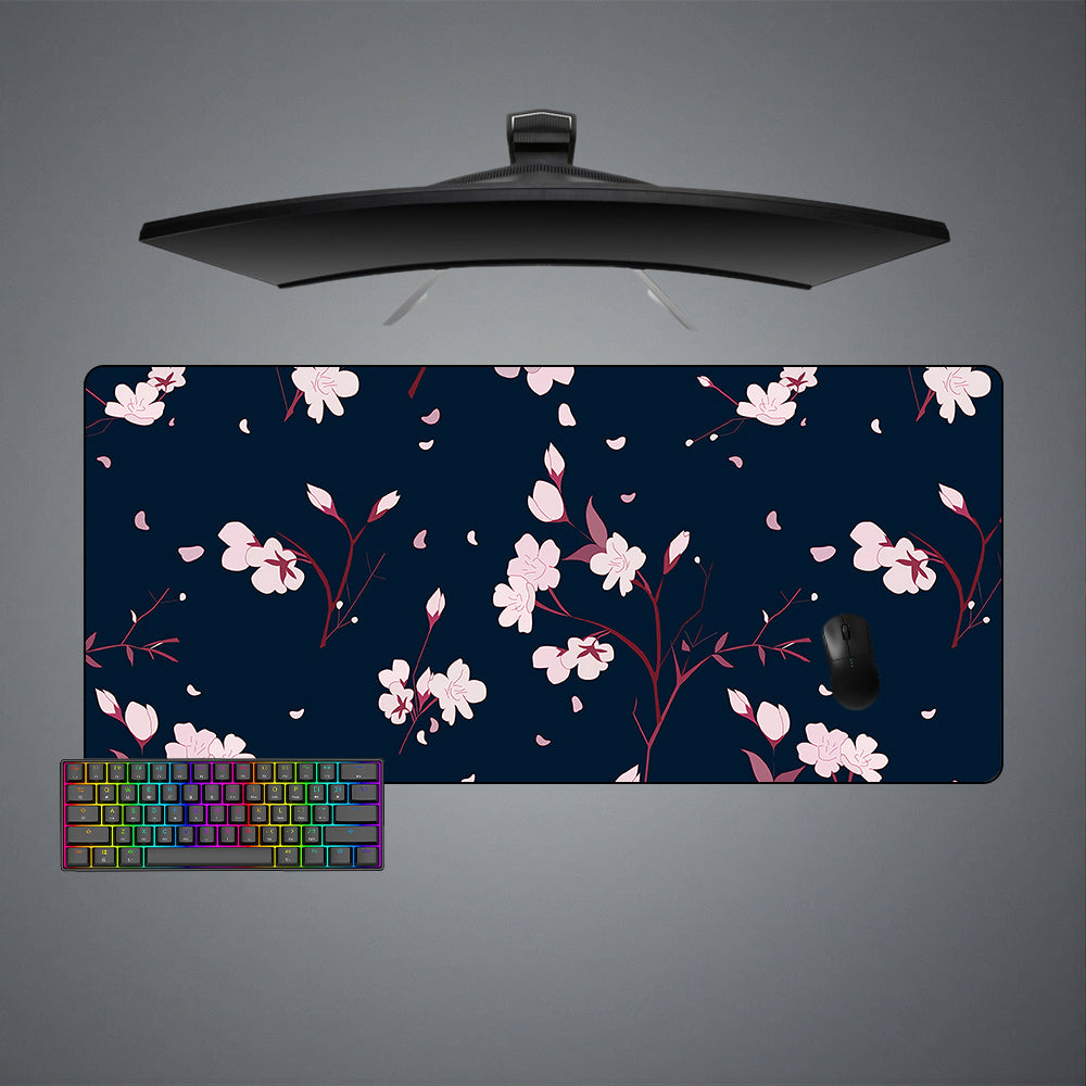 Allleftout Cherry Blossom Design M-Xxl Size Gaming Mouse Pad, Computer Desk Mat