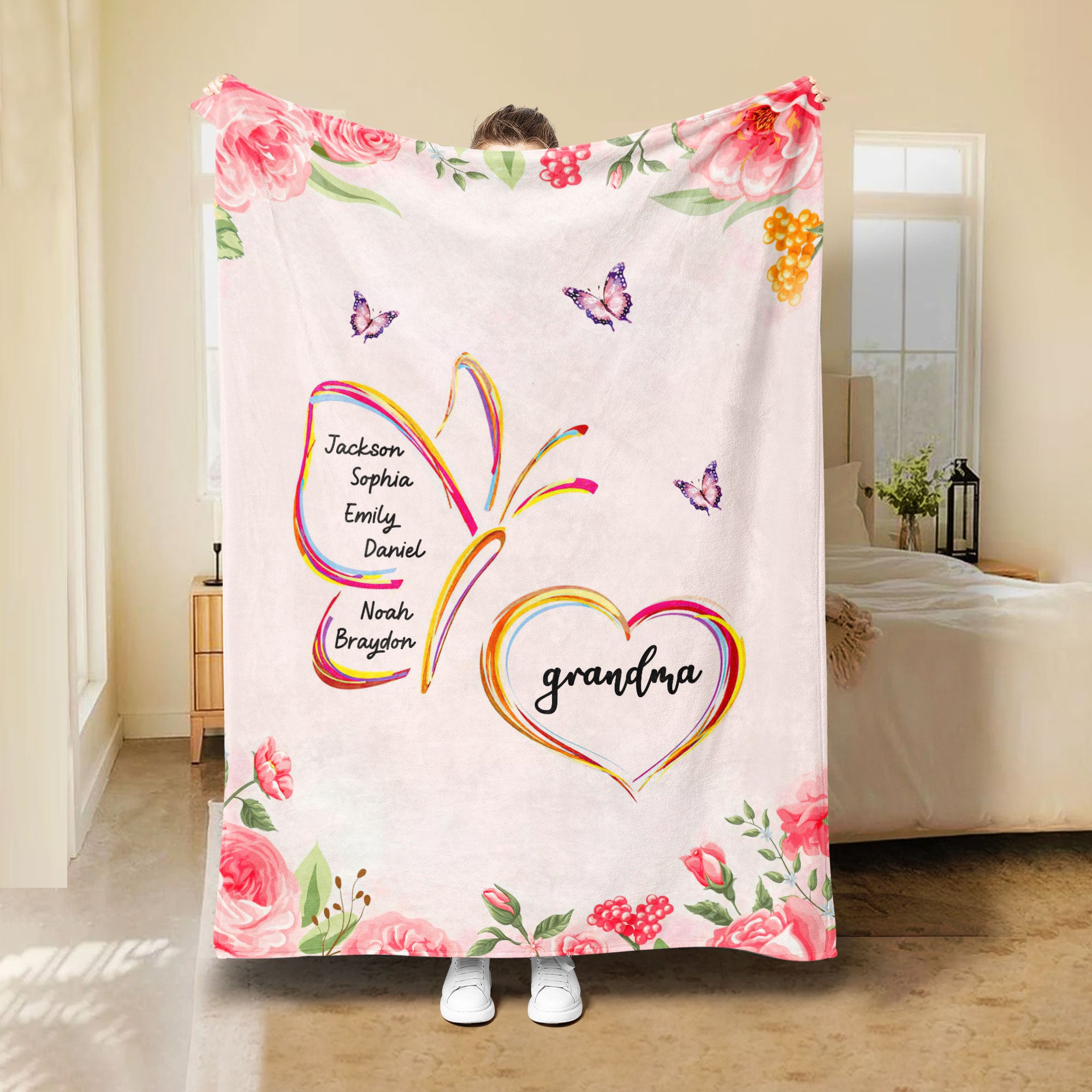 Petmytshirt Grandma Bear Blanket