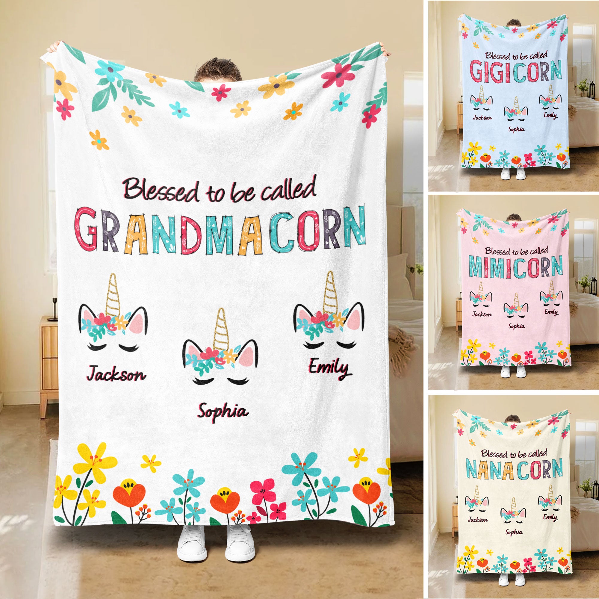 Petmytshirt Gingerbread Kids Blanket