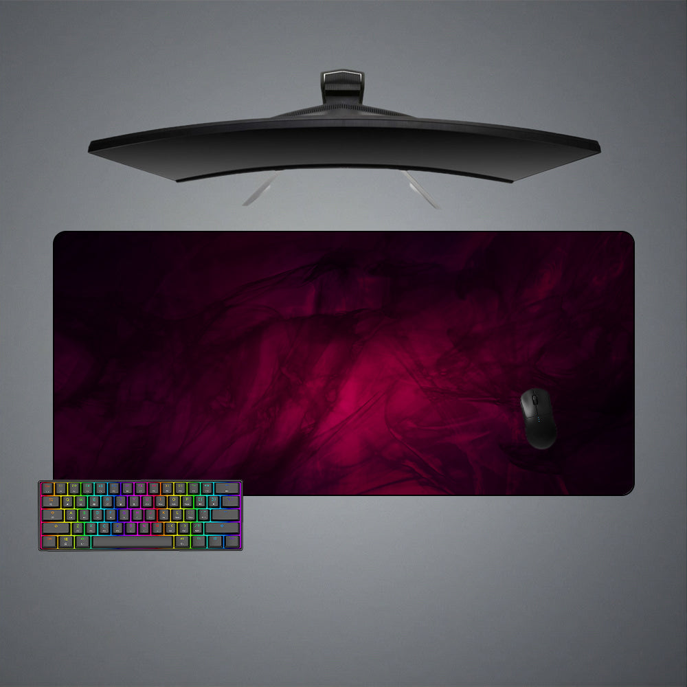 Allleftout Doppler Red Design M-Xxl Size Gaming Mouse Pad, Computer Desk Mat