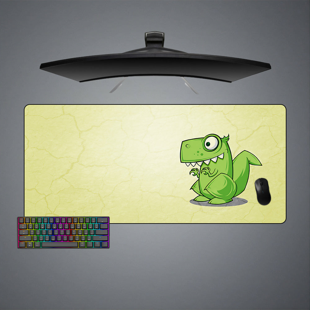 Allleftout Cartoon Dinosaur Design M-Xxl Size Gaming Mouse Pad, Computer Desk Mat