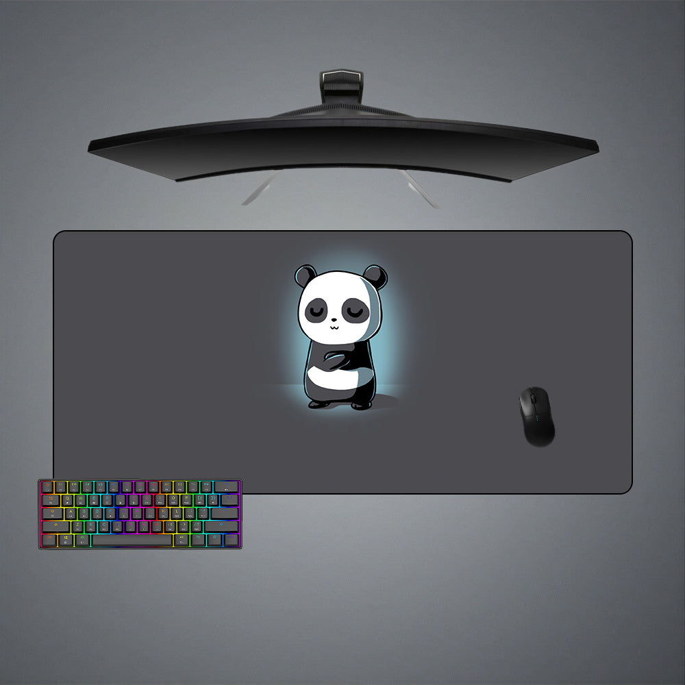 Allleftout Cartoon Panda Design M-Xxl Size Gaming Mouse Pad, Computer Desk Mat