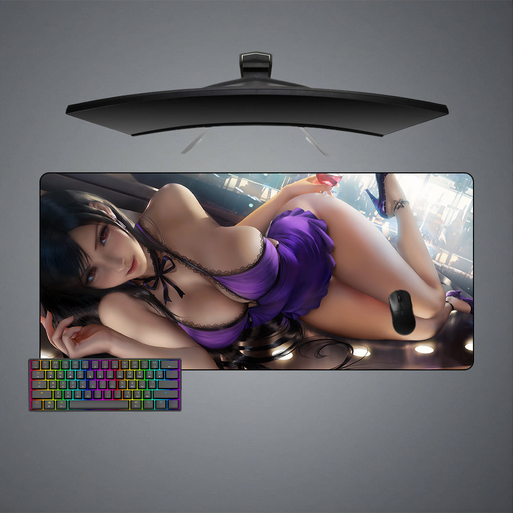 Allleftout Sexy Tifa Design M-Xxl Size Gaming Mouse Pad, Computer Desk Mat