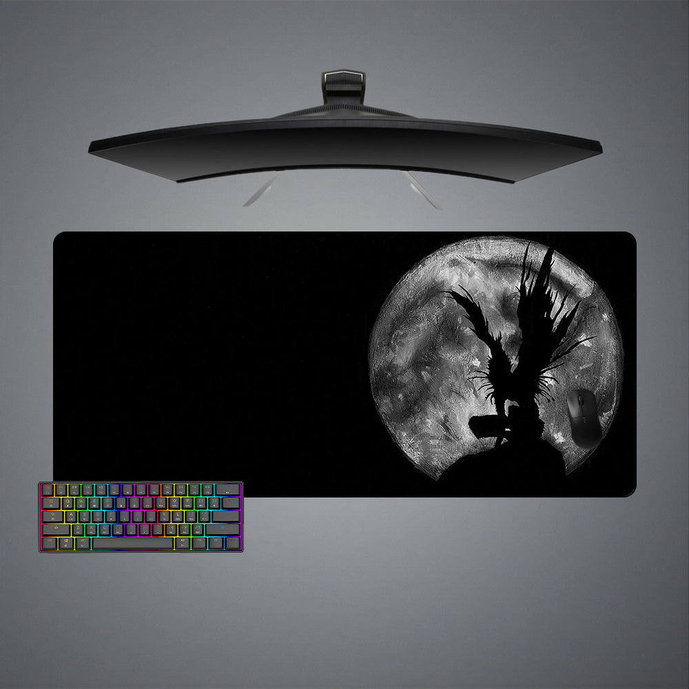 Allleftout Death Note Ryuk Moon Design M-Xxl Size Gaming Mouse Pad, Computer Desk Mat