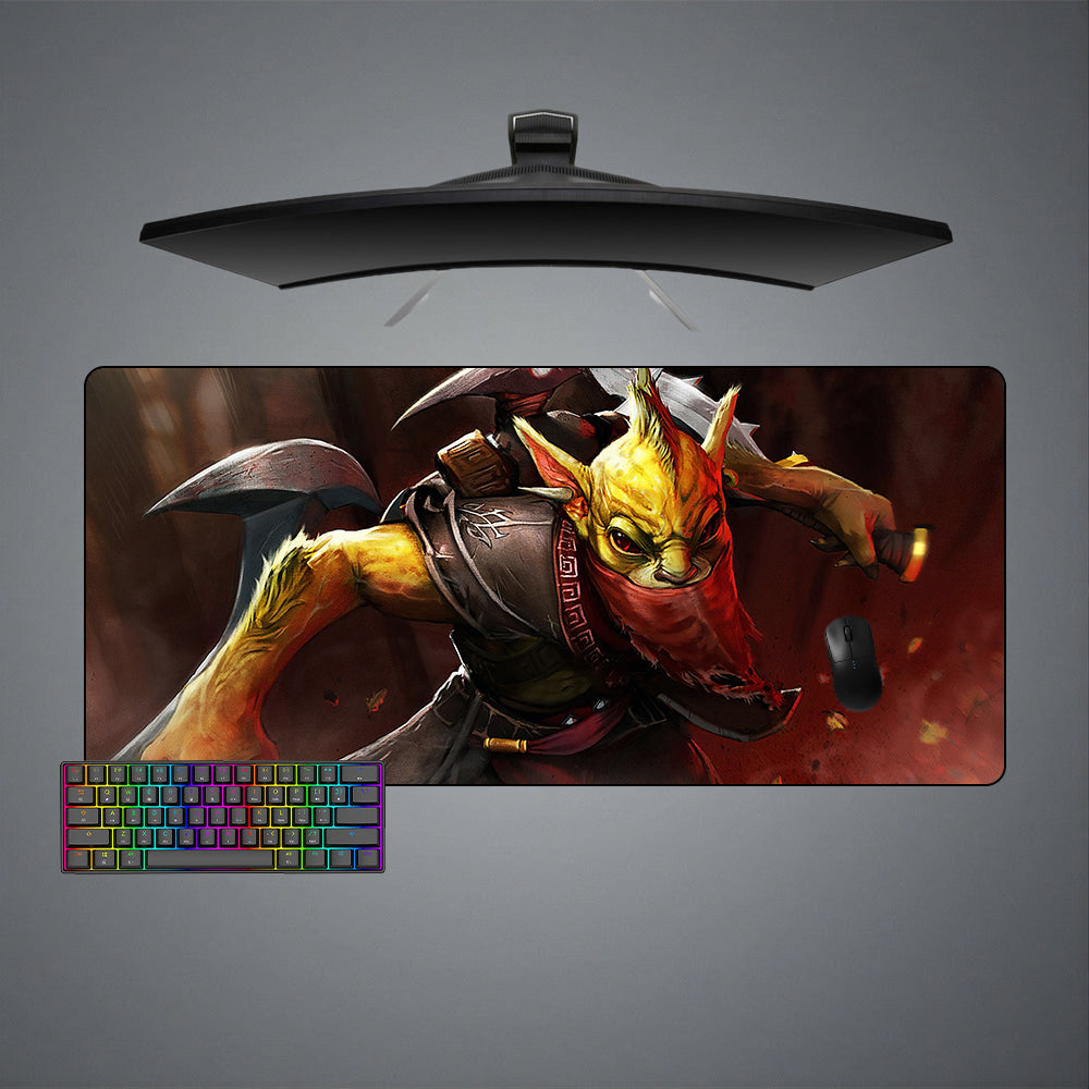 Allleftout Dota 2 Bounty Hunter Design M-Xxl Size Gaming Mouse Pad, Computer Desk Mat