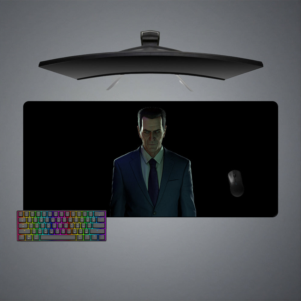 Allleftout G-Man Design M-Xxl Size Gaming Mouse Pad, Computer Desk Mat