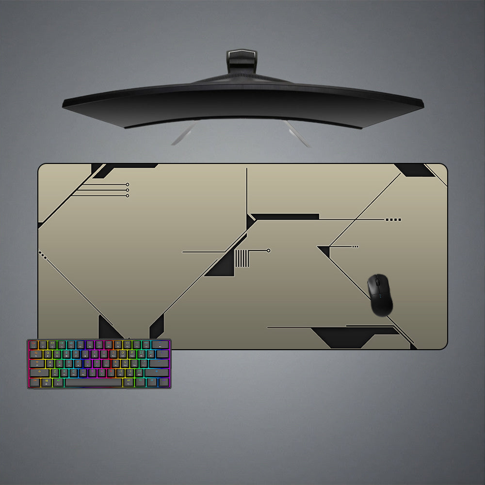 Allleftout Digital Design M-Xxl Size Gaming Mouse Pad, Computer Desk Mat