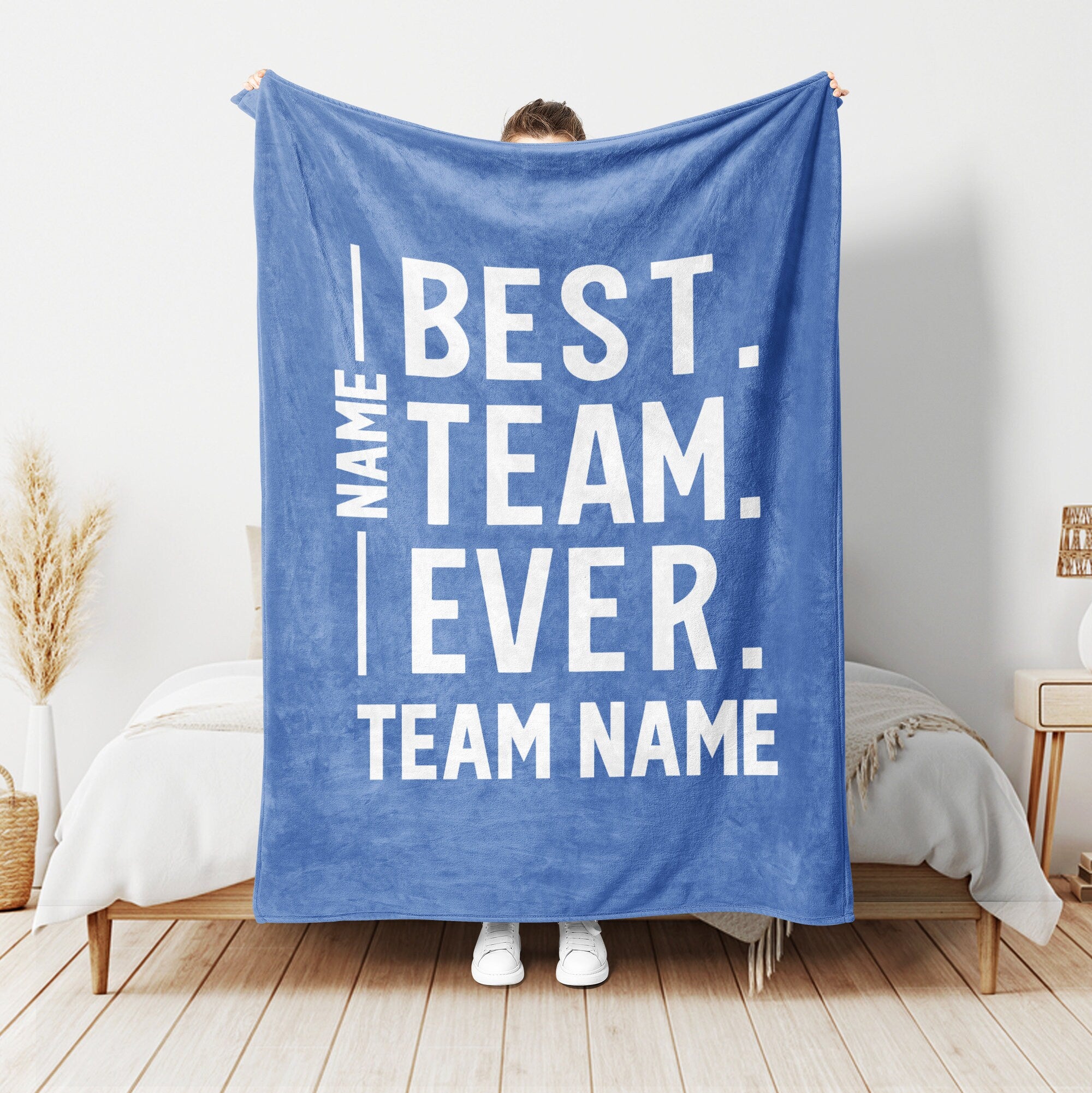 Petmytshirt Best Team Blanket Work Team Coworkers Blanket Custom Gift For Team Member Coworker