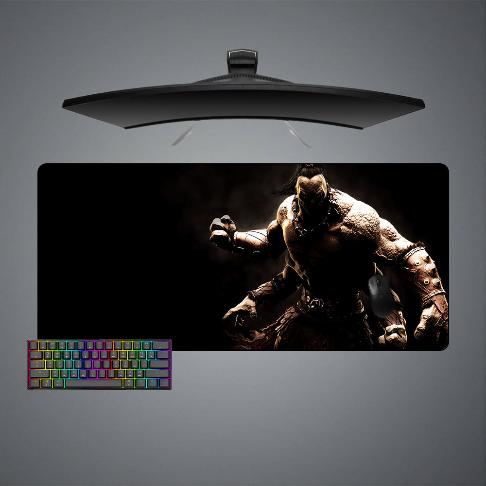 Allleftout Mortal Kombat Goro Design M-Xxl Size Gaming Mouse Pad, Computer Desk Mat