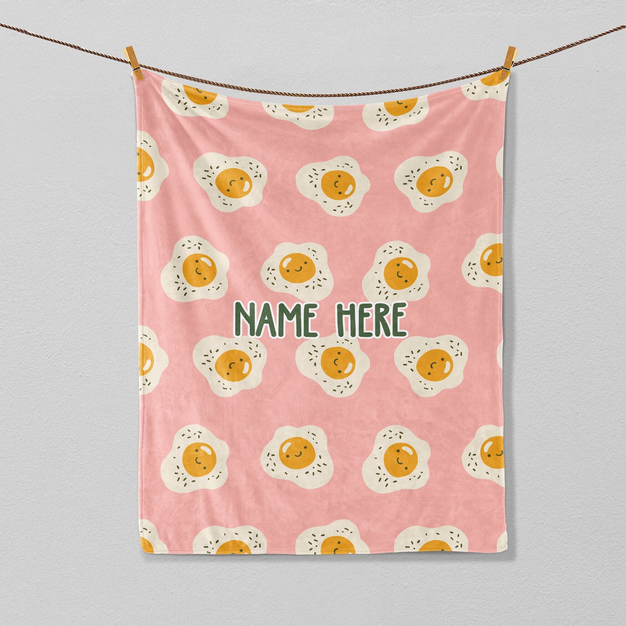 Petmytshirt Egg Blanket Funny Egg Blanket Custom Name Gift For Daughter Girl Kid