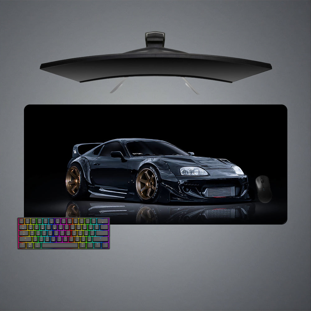 Allleftout Black Supra Design M-Xxl Size Gaming Mouse Pad, Computer Desk Mat