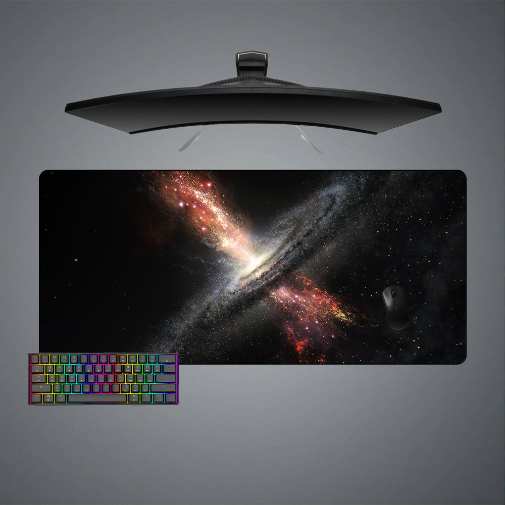 Allleftout Milky Way Space Design M-Xxl Size Gaming Mouse Pad, Computer Desk Mat