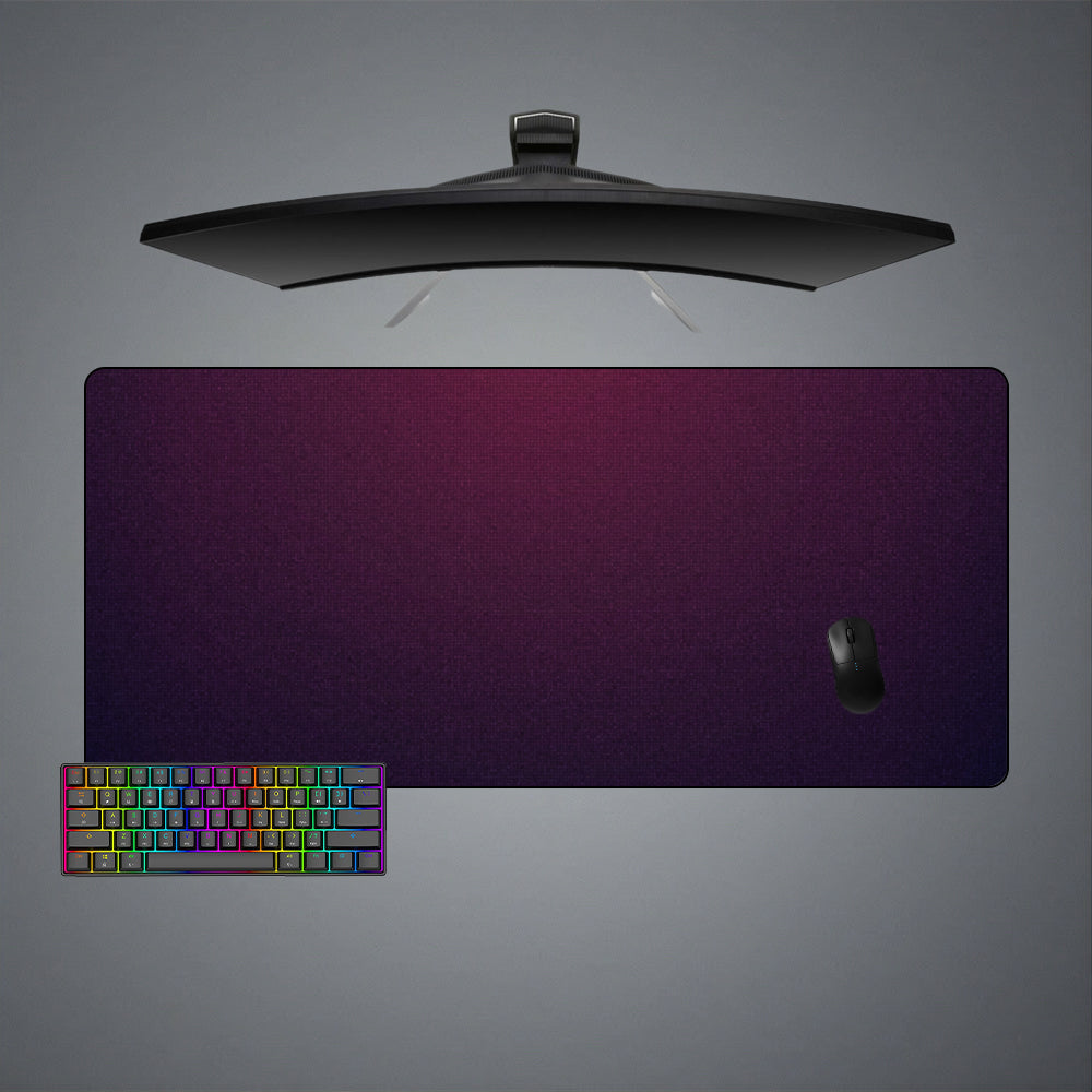Allleftout Purple Gradient Pixels Design M-Xxl Size Gaming Mouse Pad, Computer Desk Mat