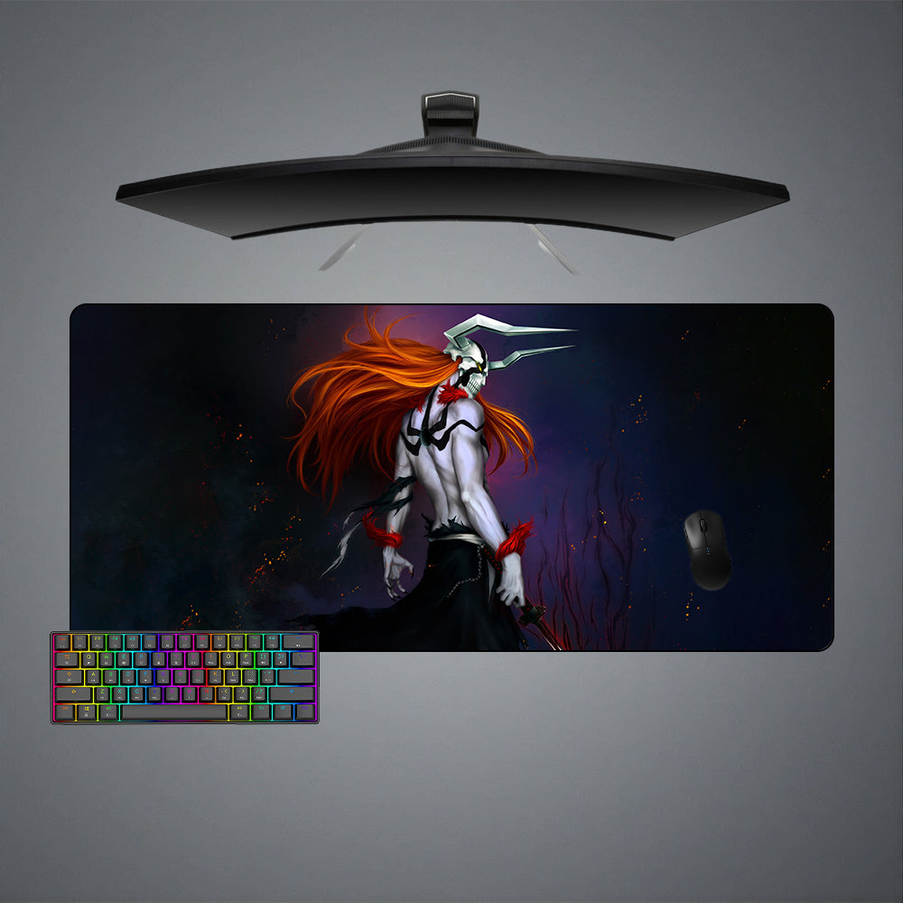 Allleftout Bleach Vasto Lorde Ichigo Design M-Xxl Size Gaming Mouse Pad, Computer Desk Mat