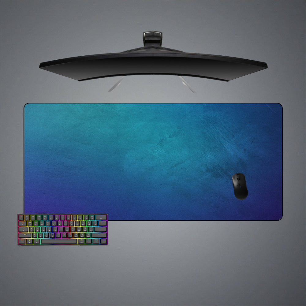 Allleftout Blue Paint Texture Design M-Xxl Size Gaming Mouse Pad, Computer Desk Mat