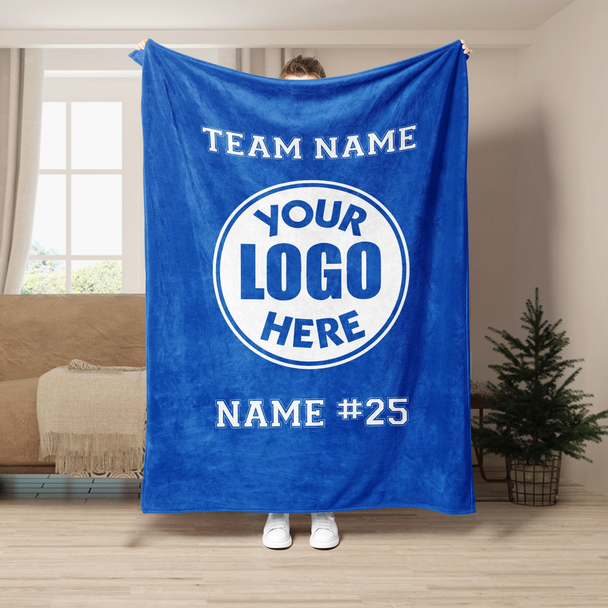 Petmytshirt Sport Blanket Sport Team Blanket Custom Soft Cozy Sherpa Fleece Throw Blankets