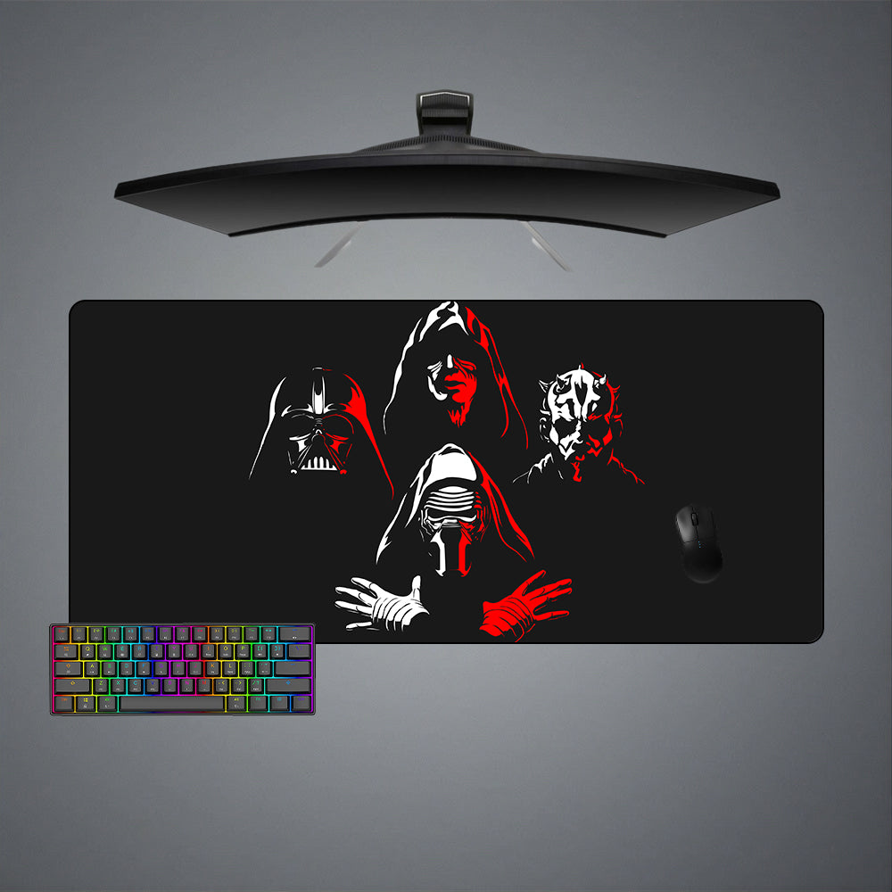 Allleftout Star Wars Sith Design M-Xxl Size Gaming Mouse Pad, Computer Desk Mat