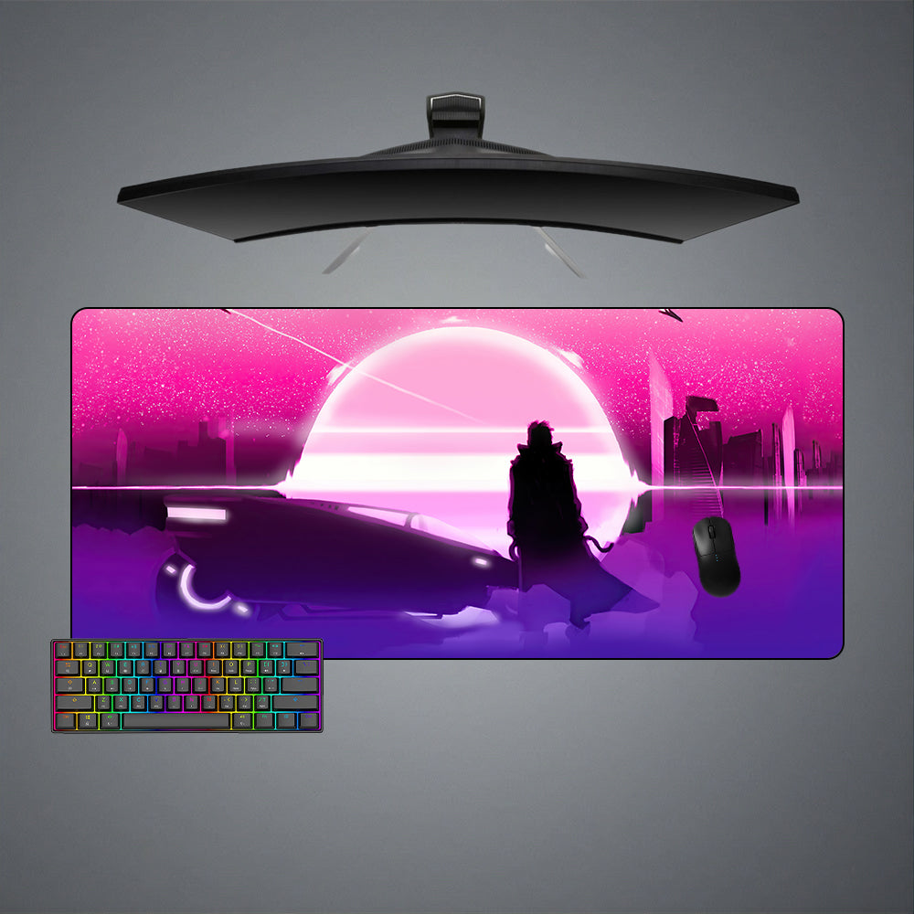 Allleftout Cyberpunk Horizon Design M-Xxl Size Gaming Mouse Pad, Computer Desk Mat