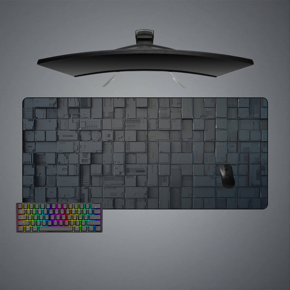 Allleftout Blocks Design M-Xxl Size Gaming Mouse Pad, Computer Desk Mat