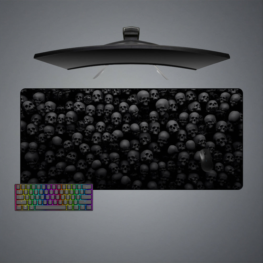 Allleftout Skulls Design M-Xxl Size Gaming Mouse Pad, Computer Desk Mat