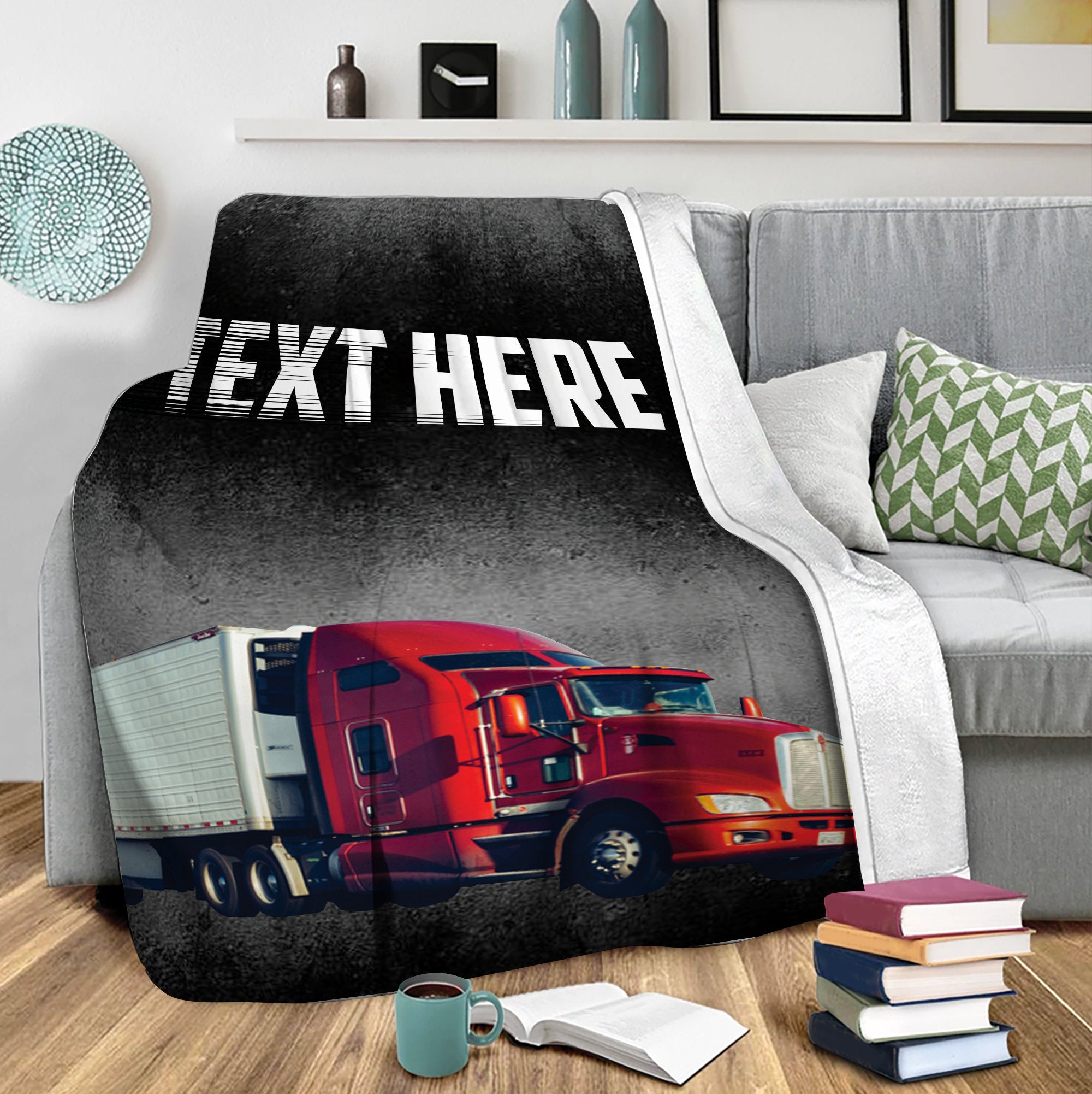 Petmytshirt Favorite Car Blanket Trucker Blanket Custom Car Photo Soft Cozy Sherpa Fleece Throw Blankets