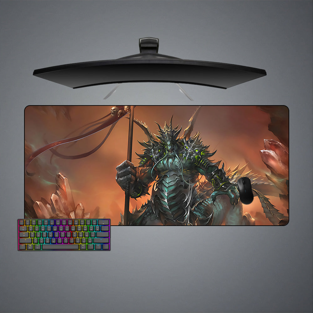 Allleftout Pit Lord Fantasy Design M-Xxl Size Gaming Mouse Pad, Computer Desk Mat
