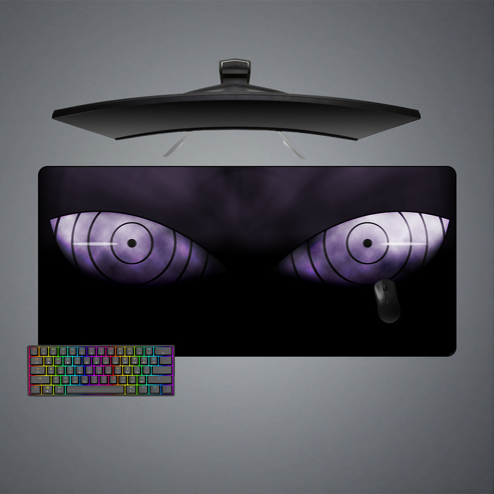 Allleftout Naruto Rinnegan Anger Design M-Xxl Size Gaming Mouse Pad, Computer Desk Mat