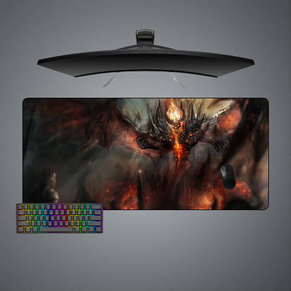 Allleftout Dota 2 Shadow Fiend Design M-Xxl Size Gaming Mouse Pad, Computer Desk Mat