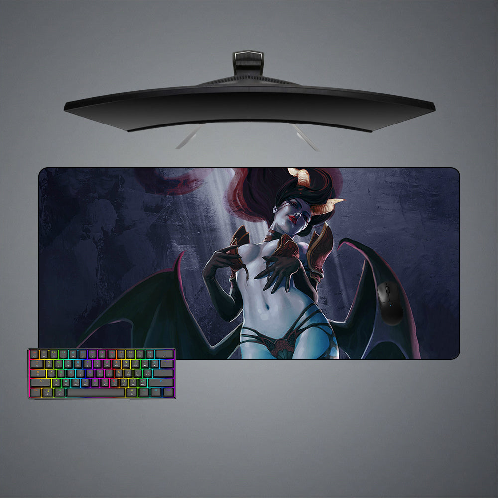Allleftout Dota 2 Queen Of Pain Design M-Xxl Size Gaming Mouse Pad, Computer Desk Mat