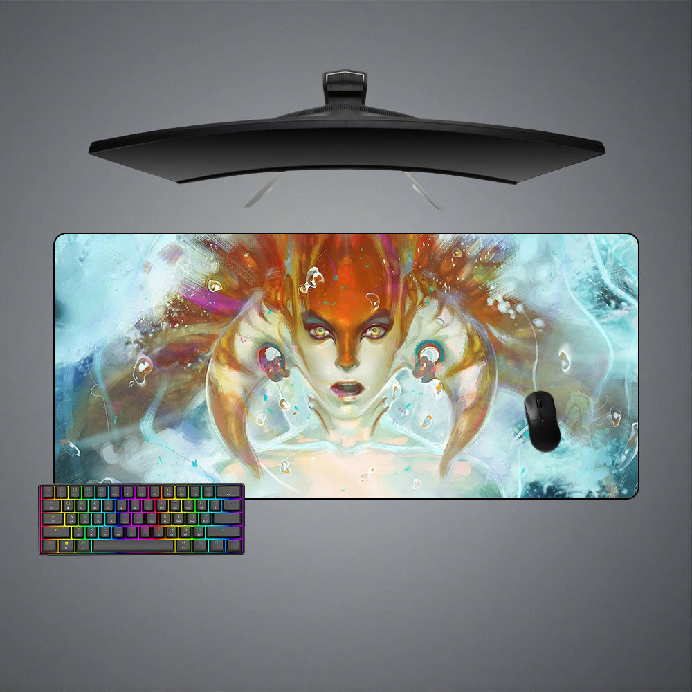 Allleftout Dota 2 Naga Siren Design M-Xxl Size Gaming Mouse Pad, Computer Desk Mat