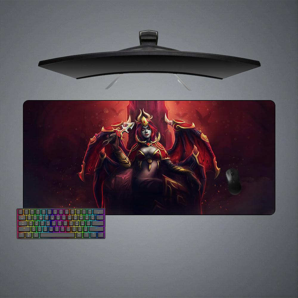 Allleftout Dota 2 Queen Akasha Design M-Xxl Size Gaming Mouse Pad, Computer Desk Mat