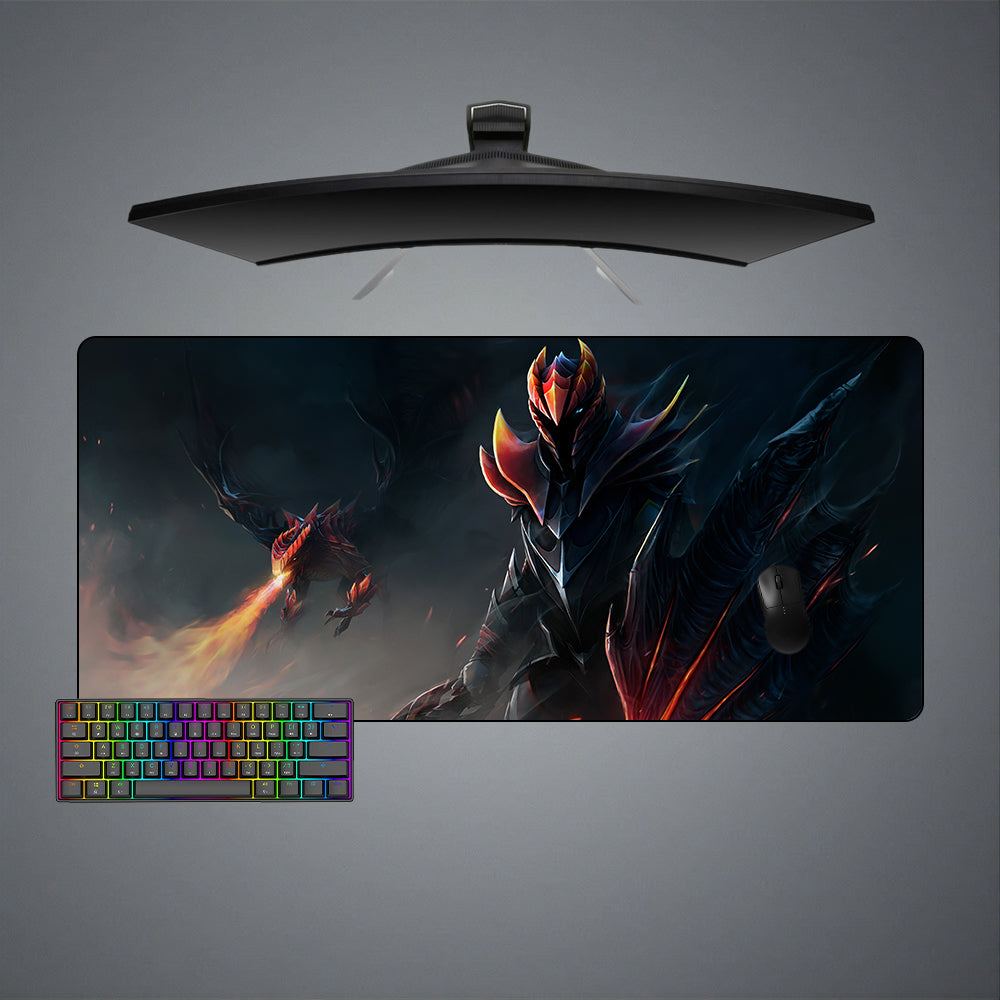 Allleftout Dota 2 Dragon Knight Design M-Xxl Size Gaming Mouse Pad, Computer Desk Mat