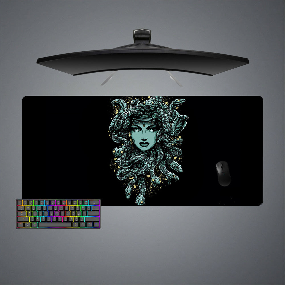 Allleftout Medusa Design M-Xxl Size Gaming Mouse Pad, Computer Desk Mat