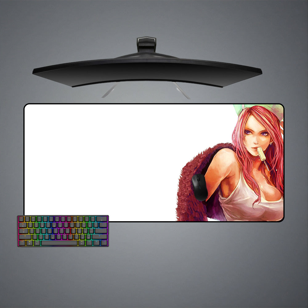 Allleftout One Piece Jewelry Bonney Design M-Xxl Size Gaming Mouse Pad, Computer Desk Mat