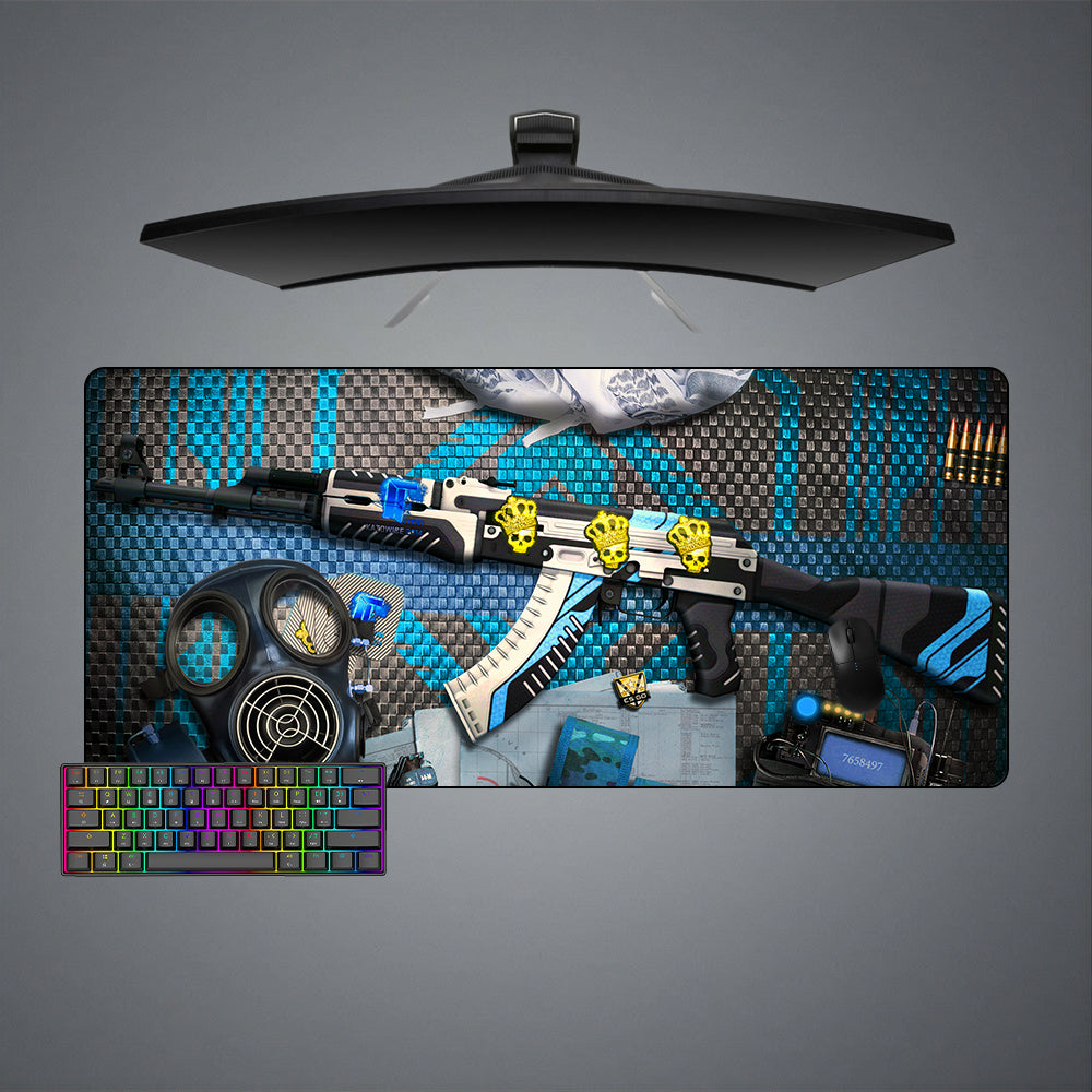 Allleftout Csgo Vulcan Design M-Xxl Size Gaming Mouse Pad, Computer Desk Mat