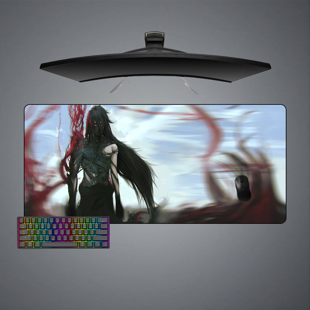 Allleftout Bleach Mugetsu Ichigo Design M-Xxl Size Gaming Mouse Pad, Computer Desk Mat