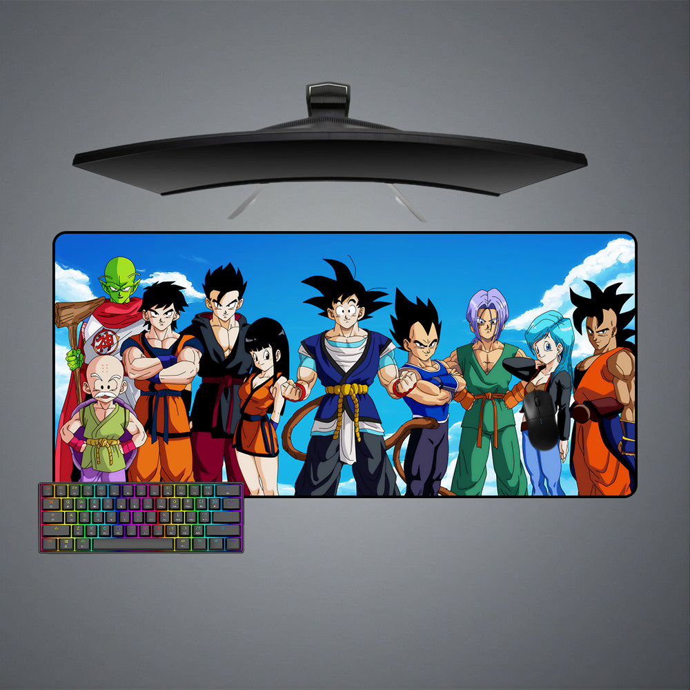 Allleftout Dragon Ball Friends Design M-Xxl Size Gaming Mouse Pad, Computer Desk Mat