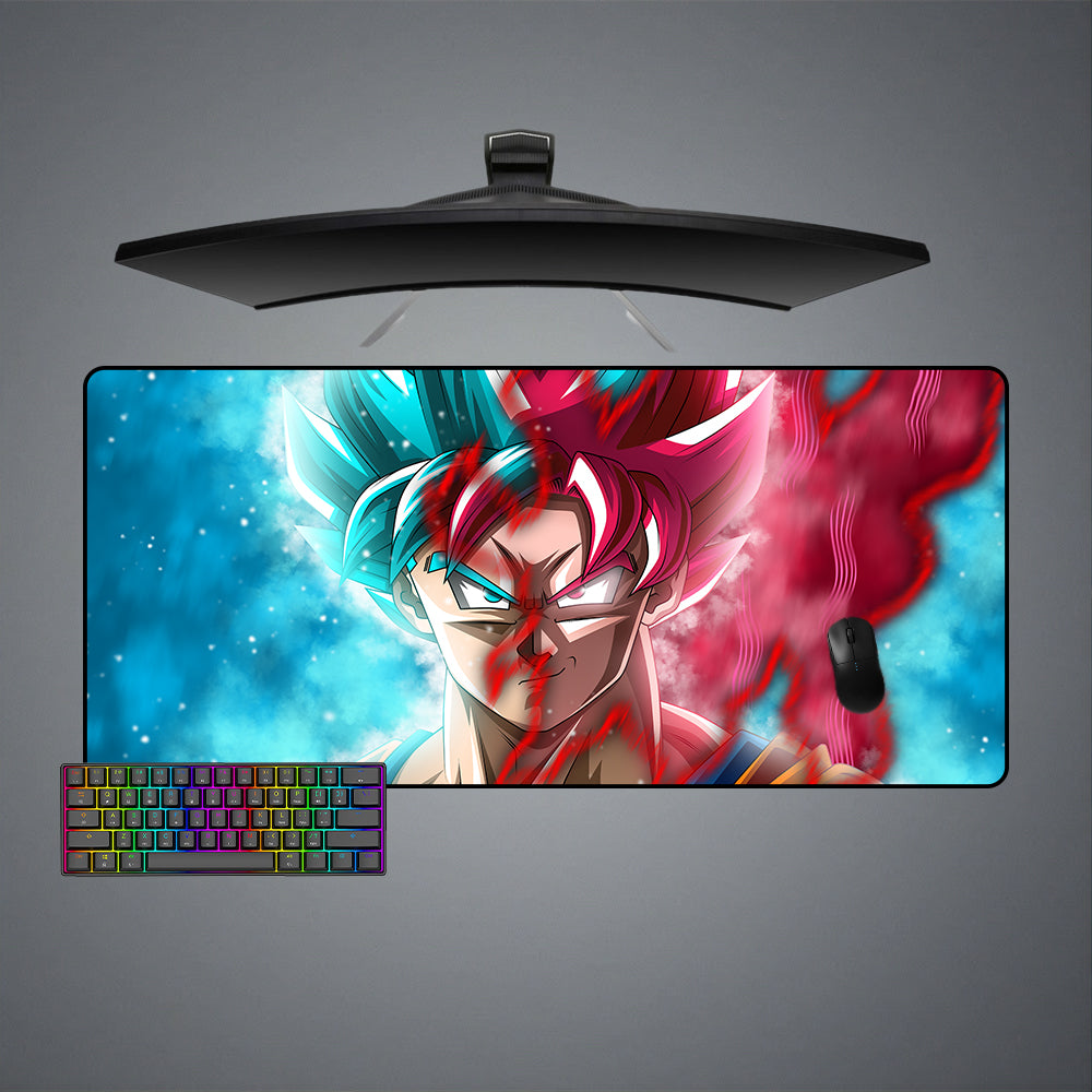Allleftout Dragon Ball God Goku Design M-Xxl Size Gaming Mouse Pad, Computer Desk Mat