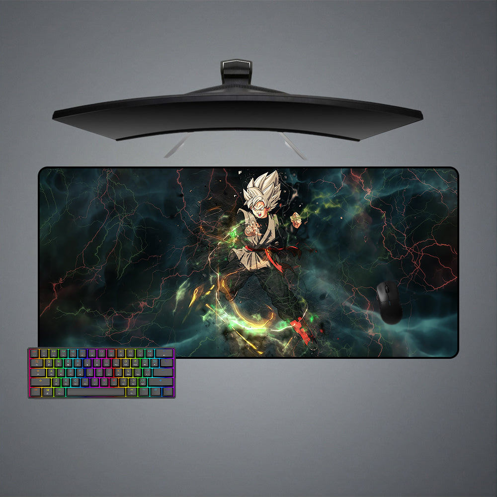 Allleftout Dragon Ball Goku Black Design M-Xxl Size Gaming Mouse Pad, Computer Desk Mat