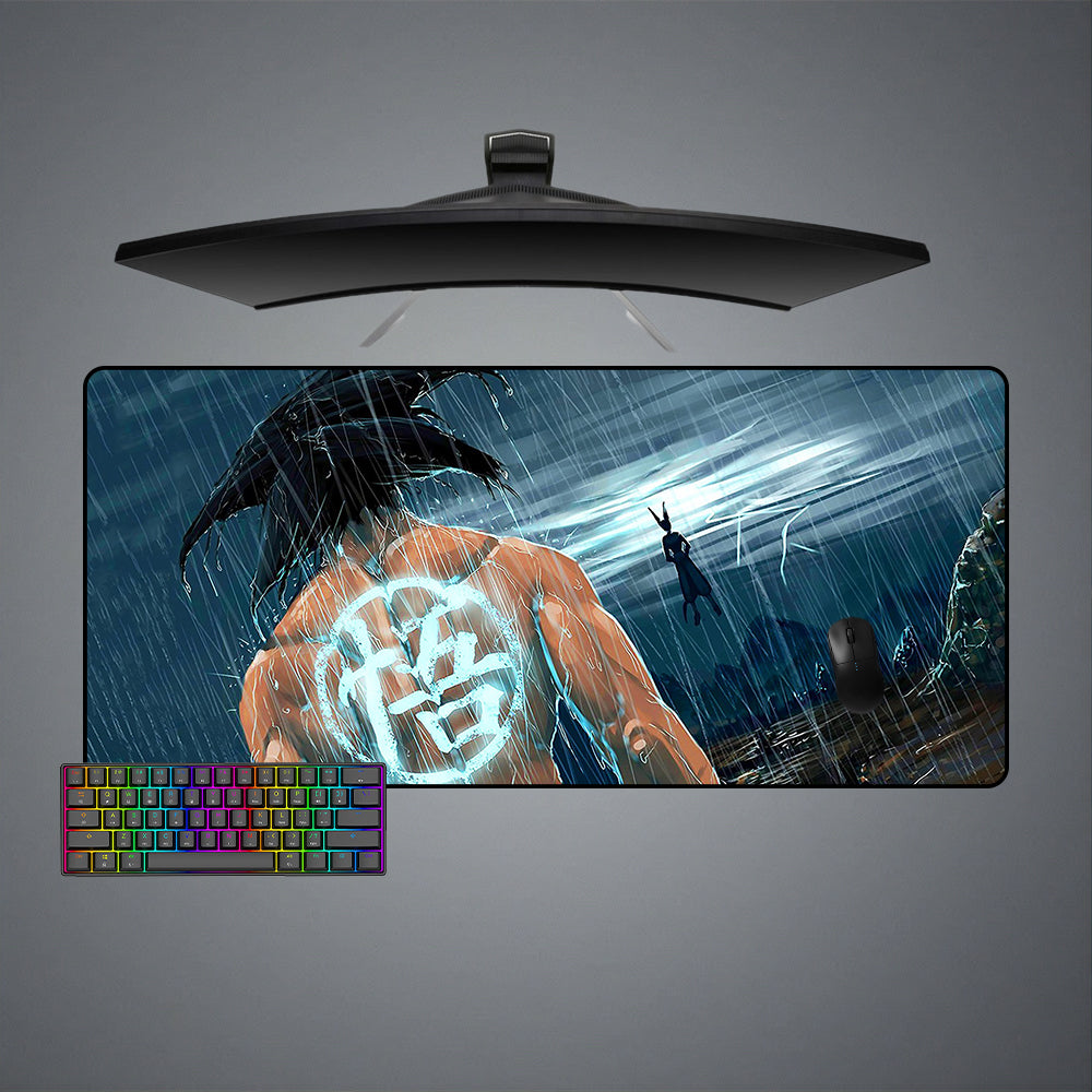 Allleftout Dragon Ball Goku Vs Beerus Design M-Xxl Size Gaming Mouse Pad, Computer Desk Mat