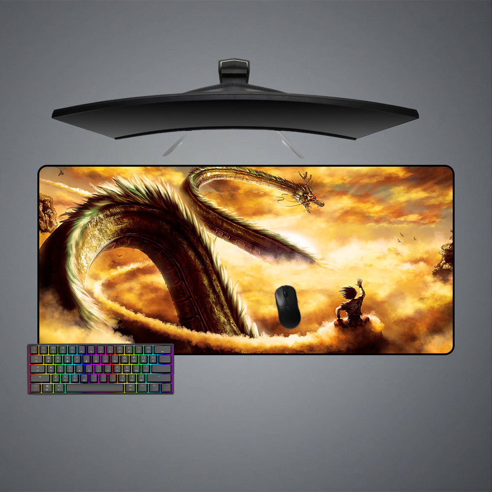 Allleftout Dragon Ball Clouds Design M-Xxl Size Gaming Mouse Pad, Computer Desk Mat