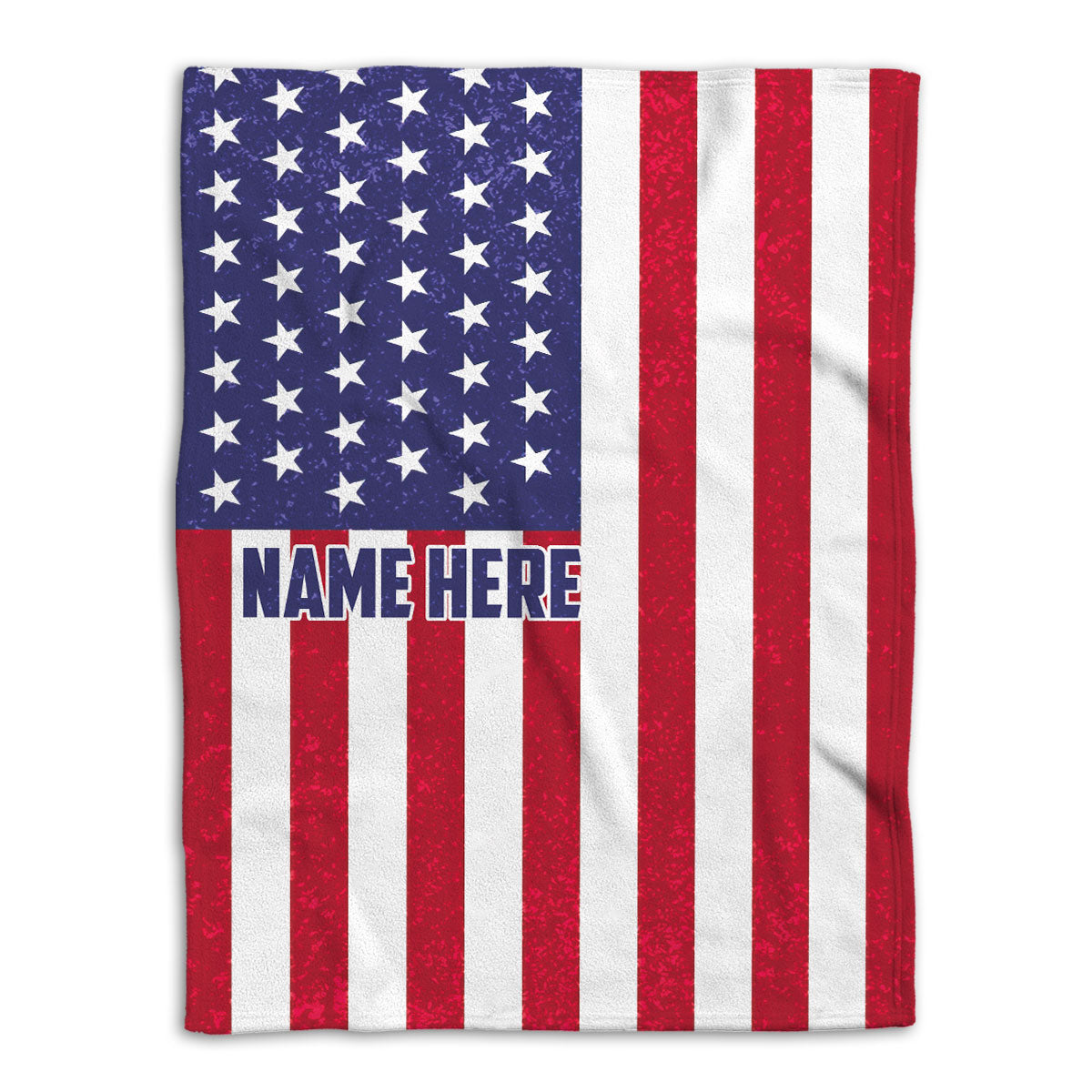 Petmytshirt Blanket American National Flag United States Us Patriotic Sherpa Fleece Blanket Custom Name Soft Cozy Plush Throw Blanket