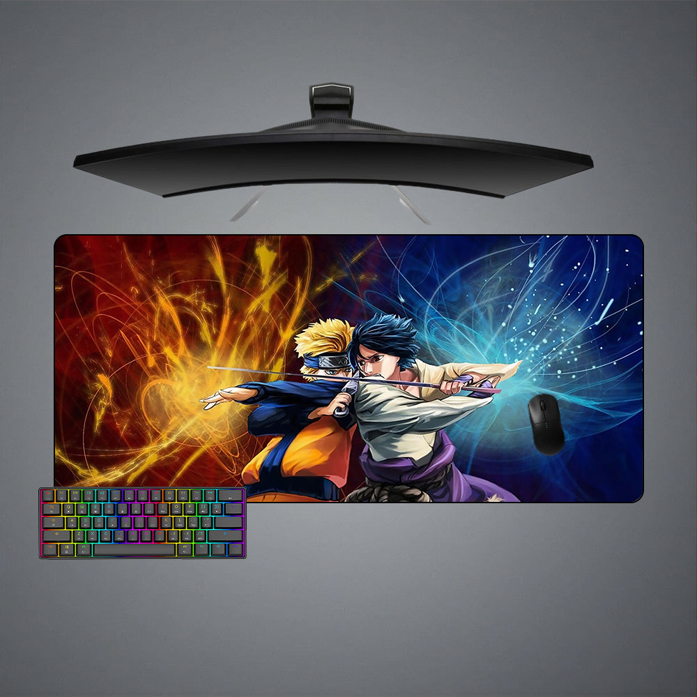Allleftout Naruto Clash Design M-Xxl Size Gaming Mouse Pad, Computer Desk Mat